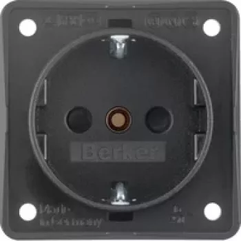 Berker vtičnica Schuko 941952505 antracit mat