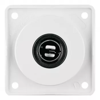 Berker 945172509 Integro vtičnica 12V polarna bela sijaj