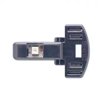JUNG 90-LED BL LED vložek za osvetlitev, bela LED, črno ohišje, za stikalne programe 506 U, 507 U, 502 U, 806 W, 807 W, 802 W, 806 NAW, 606 W, 607 W, 602 W, 606 NAW, 506 KOU, 502 KOU