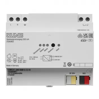 JUNG KNX napajanje 1280mA 21280 REG DIN Rail