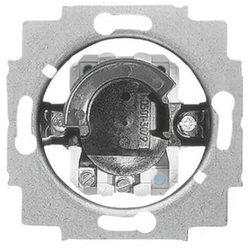 Busch-Jaeger 2733USL-101 vložek ključnega stikala, 1-polni, 10A, 250V AC, črn/siv