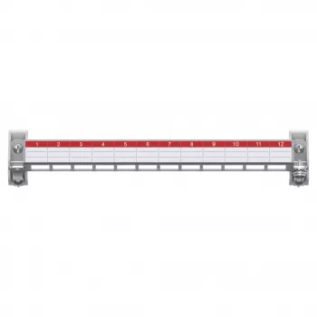 Striebel & John ZEP12 patch panel 12 modulov E-Dat brez Keystone 2CPX054072R9999