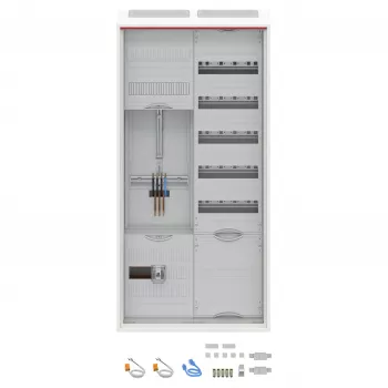 Striebel & John APZDA27CB omarica za števce, nadometna, IP44, 3-točkovno zaklepanje, 1100x550 mm, RAL 9010
