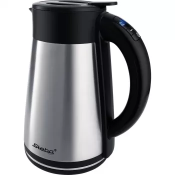 Steba WK 31 Thermo brezžični kuhalnik vode s termo posodo, 1,7 L, 2200 W, srebrn/črn