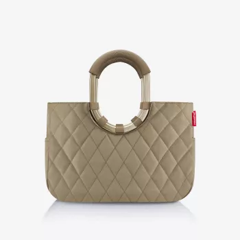 Reisenthel loopshopper M Frame Rhombus nakupovalna košara olivna (OS5047)