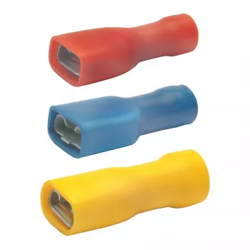 KLAUKE ploščata vtična tulka 1,5–2,5 mm² 730/V izolirana modra PVC