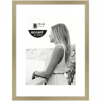 Nielsen Aura lesen okvir za slike 18x24 cm, hrast, vklj. s paspartujem 1134002