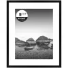 NIELSEN DESIGN Aura okvir za slike črn 24x30 cm les vključno s paspartujem 1122000