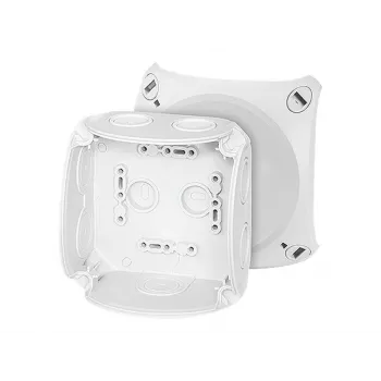 HENSEL DK 0400 G kabelska razdelilna omarica, siva (RAL 7035), brez sponk