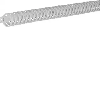 Hager L2232 upogljiv kanal za ožičenje svetlo siv 30mm x 4,5mm x 500mm samolepilni brez halogenov
