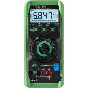 GMC Instruments METRAHIT 2+ digitalni multimeter 6000 števk True RMS CAT III 600V / CAT II 1000V