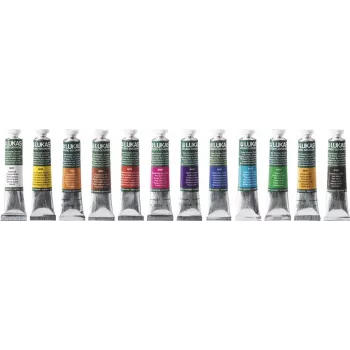 LUKAS tempera barva mešane barve 12 x 19 ml