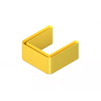 Niedax zaščitna kapica za U-profil 50x50 SKU 5050