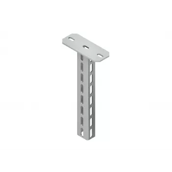 Niedax HU6040/400 viseča tirnica, U-profil, 60x40x400mm, ognjeno cinkano DIN EN ISO 1461