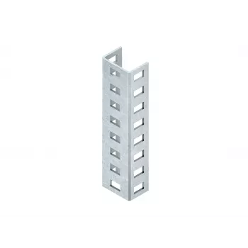 Niedax VB6040 vzdolžni spojnik 60 mm, ognjeno pocinkano jeklo