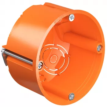 Kaiser Elektro 9063-02 vgradna doza za votle stene 68 x 49 mm oranžna