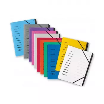 Pagna 40059-10 mapa z 12 predali 1–12, A4, jajčevec
