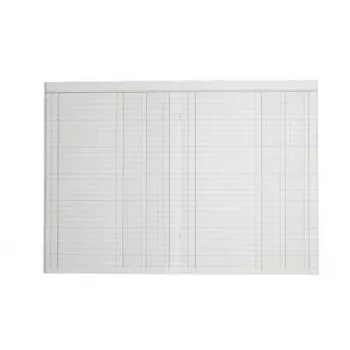 KOENIG & EBHARDT knjiga s stolpci A4 2 stolpca 32 vrstic 80 listov 160 strani zelena