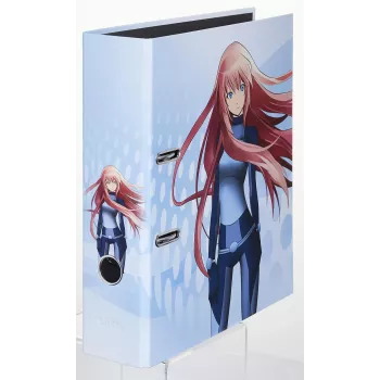 FALKEN mapa z vzvodom Manga Girl 8 cm DIN A4 večbarvna