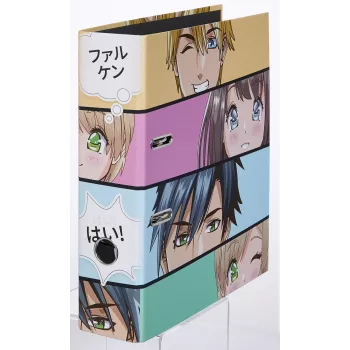Falken Manga Faces motivni registrator 8,0 cm DIN A4