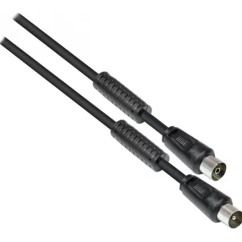GoodConnections TV antenski kabel, koaksialni vtič na koaksialno vtičnico (nikljan), 2x feritno jedro, dvojno oklopljen, razred A, 9,5 m