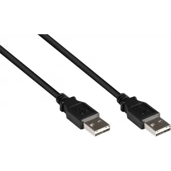 Good Connections kabel USB 2.0 High-Speed EASY A na A - črn - 3m