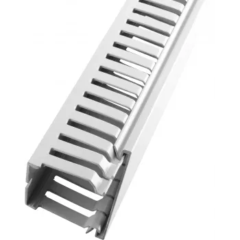 LICATEC kabelski kanal 25 x 75 mm brez halogenov siv 7670-1