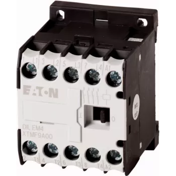 Eaton DILEM-4-230 mini kontaktor, 230 V AC, 4 kW, 3-polni, 1 NO pomožni kontakt, vijačni priključki