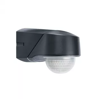 ESYLUX RC 280i pasivni infrardeči (PIR) stropno-stenski javljalnik gibanja 20m dosega 360° črn IP54 2500 luksov 2,5m