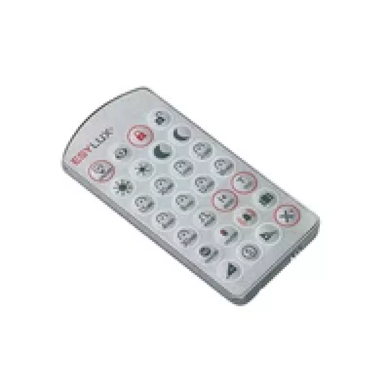 ESYLUX EM10016004 tipka, srebrna