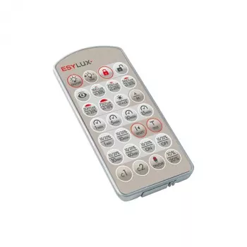 ESYLUX REMOTECONTROLPDiDALI daljinski upravljalnik srebrn