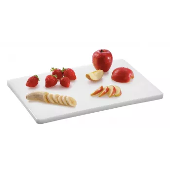 Bartscher A120587 deska za rezanje iz polietilena bela 400x300x20 mm 1,6 kg