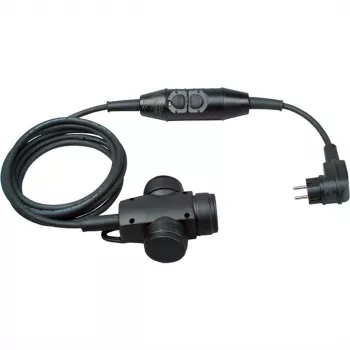 Bachmann Mobile PRCD-S prenosni podaljšek z zaščitno napravo na diferenčni tok, 230V 16A IP55