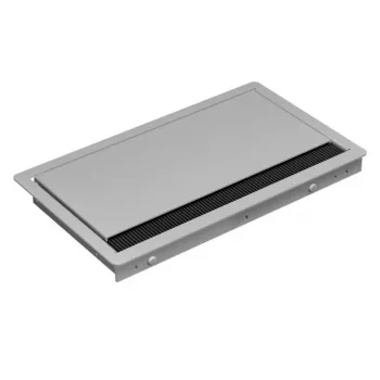 Bachmann CONI COVER short – vgradni podaljšek z vtičnicami s 3 Schuko vtičnicami, 2m kabel, črn