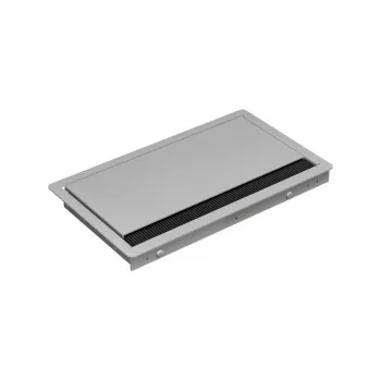 Bachmann CONI COVER short – vgradni podaljšek z vtičnicami s 3 Schuko vtičnicami, 2m kabel, črn