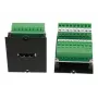 Bachmann Custom Module - Modular Faceplate Snap-In, črn