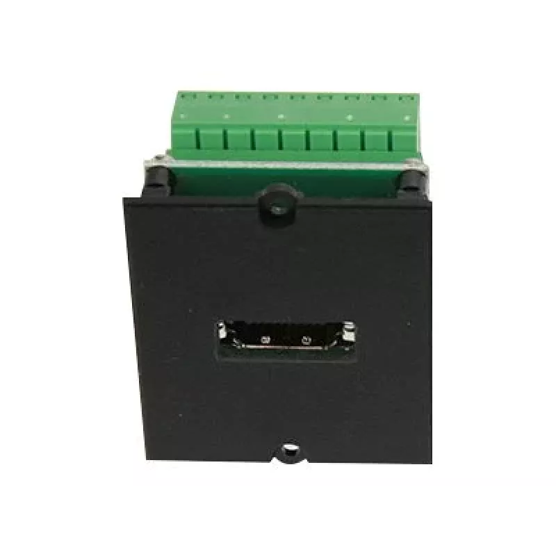 Bachmann Custom Module - Modular Faceplate Snap-In, črn