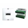 Bachmann Custom Module - Modular Faceplate Snap-In, črn