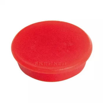 Franken GmbH magnet 13mm okrogel rdeč, moč držanja 100g, paket z 10 kosi