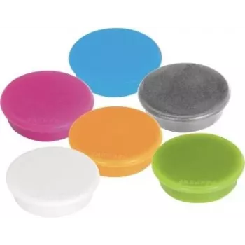 FRANKEN MagFun magneti mešanih barv 10-kos paket 32mm disk ferit