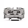 WAGO 2010-1201 prehodna vrstna sponka, 10 mm², 800 V, siva