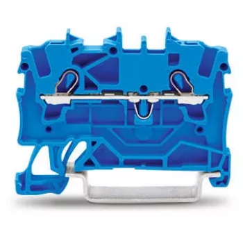 WAGO 2001-1204 4-vodna sponka Push-in CAGE CLAMP, siva, 500V, 24A, 0,25-2,5 mm², montaža na DIN letev