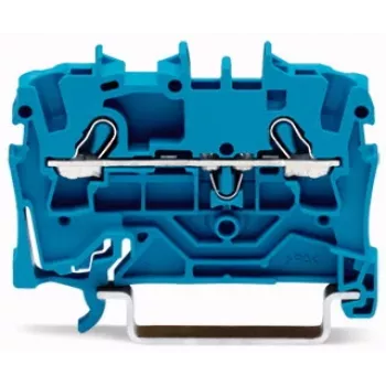 WAGO 2002-1204 4-vodna sponka Push-in, 2,5 mm², 800 V, siva