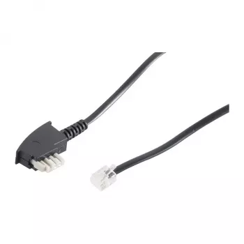 ShiverPeaks S-Impuls telefonski kabel - TAE-N (S) na RJ-11 (2-polni) - 3 m - bel