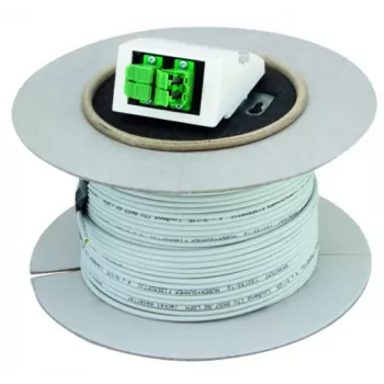 Telegärtner H02082A0004 optični patch kabel LC-duplex na LC-duplex večmodni OM4 4 vlaken 100 m aqua LSZH