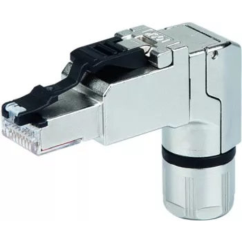 Telegärtner J00026A4114 RJ45 Cat6A nerjavno jeklo oklopljen konektor za terensko montažo T568A