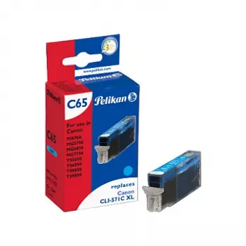 Pelikan združljiva kartuša s črnilom za Canon CLI-571C XL cian visok donos 11ml