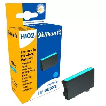 Pelikan združljiva kartuša s črnilom za HP 903XL (T6M03AE), cian