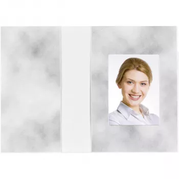 DAIBER portfolio dizajn oblak siva 36x50 mm 100 žepov