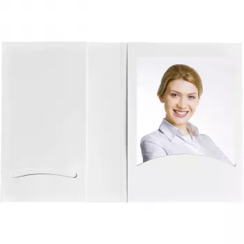 DAIBER 9154G portretne foto torbice z arhivom za CD, 10x15 cm, bele, paket 100 kosov